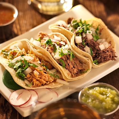 Authentic Mexican Pulled Shredded Meats Pork Chicken Beef